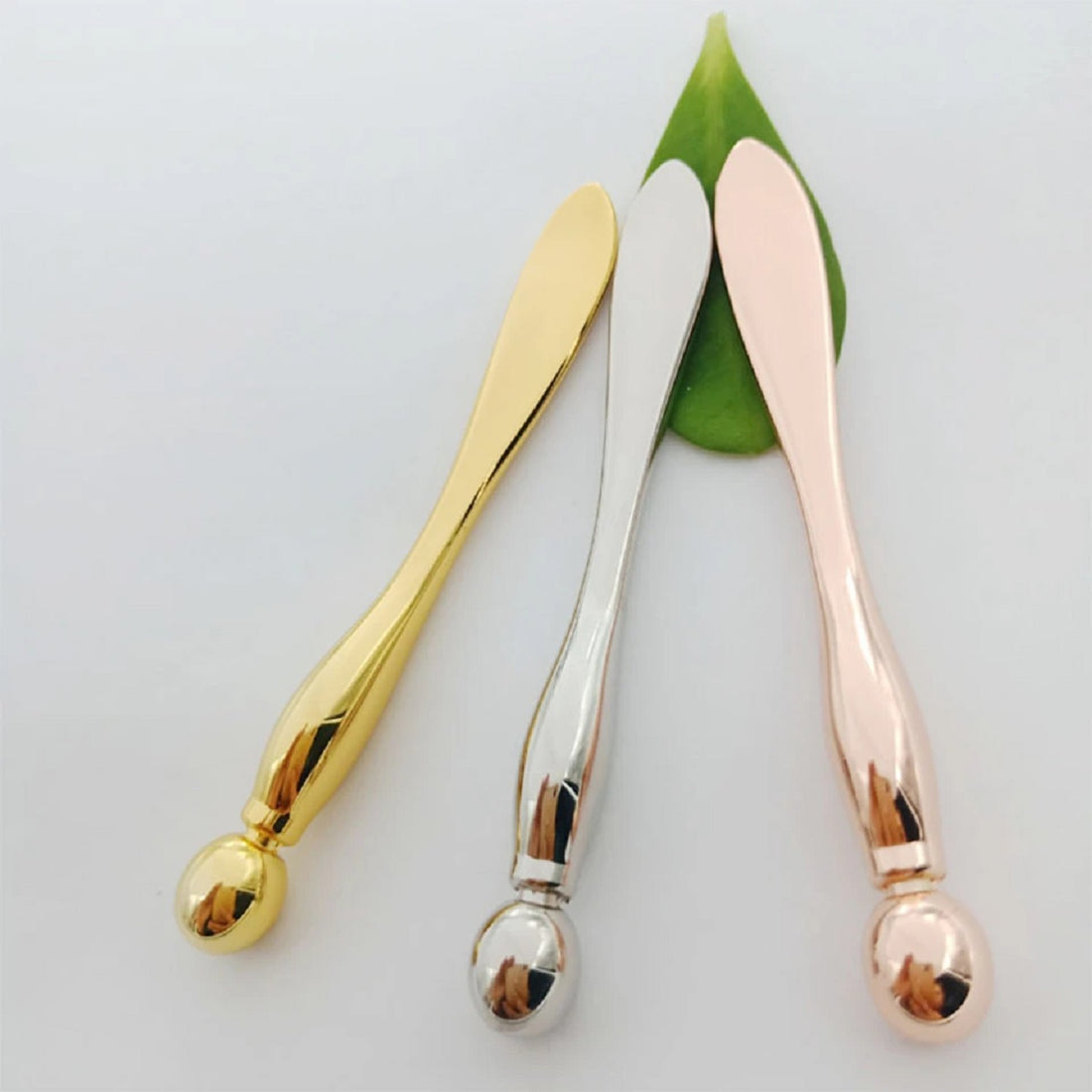 Metal Face Massage Eye Cream Applicator Facial Care Tool