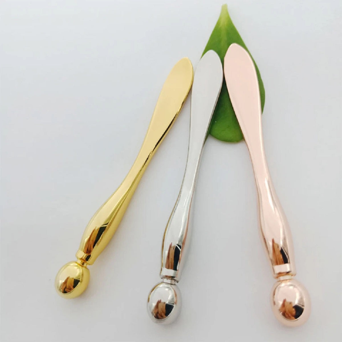 Metal Face Massage Eye Cream Applicator Facial Care Tool