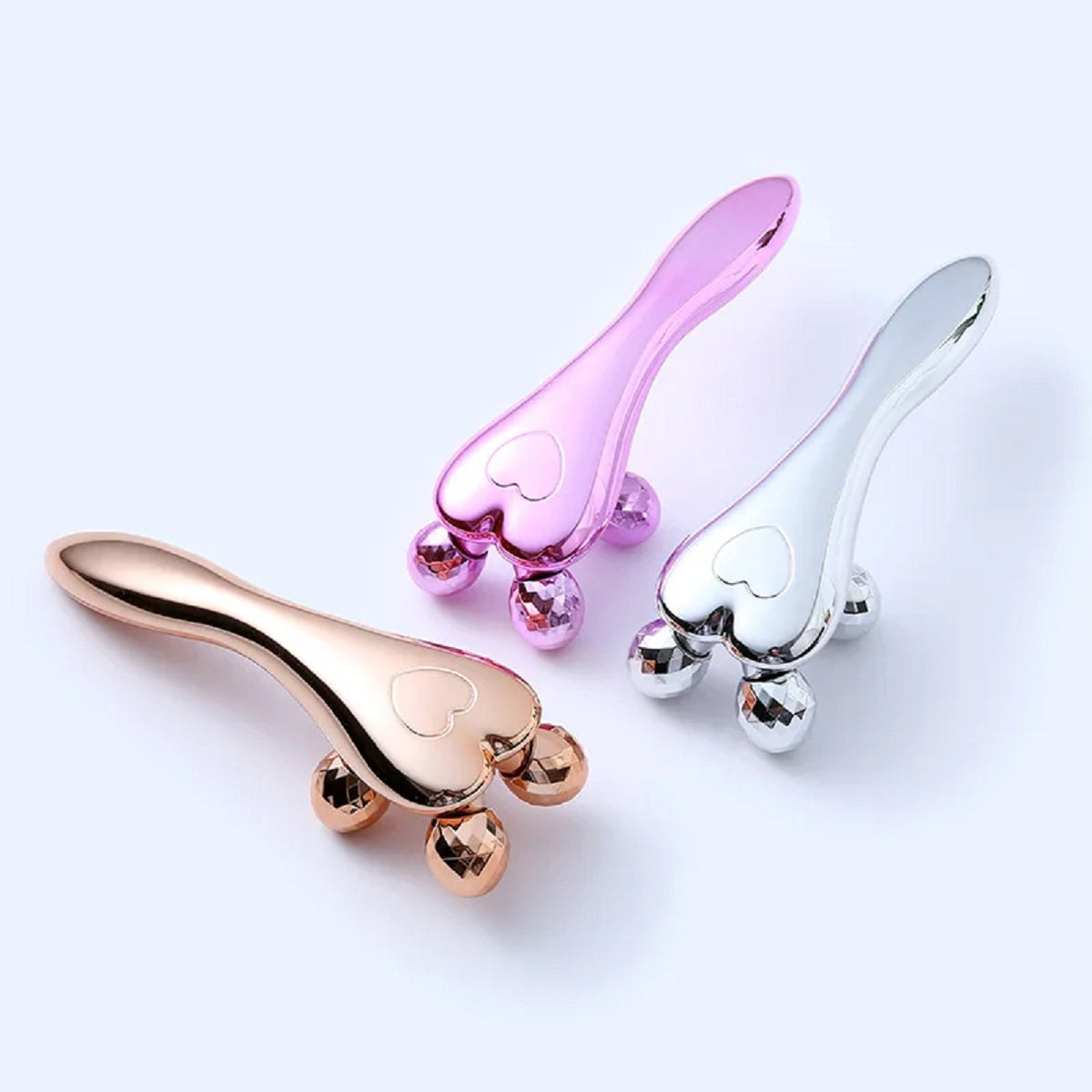 4D Roller Massager Facial Lifting Skin Tightening Reduce Puffiness