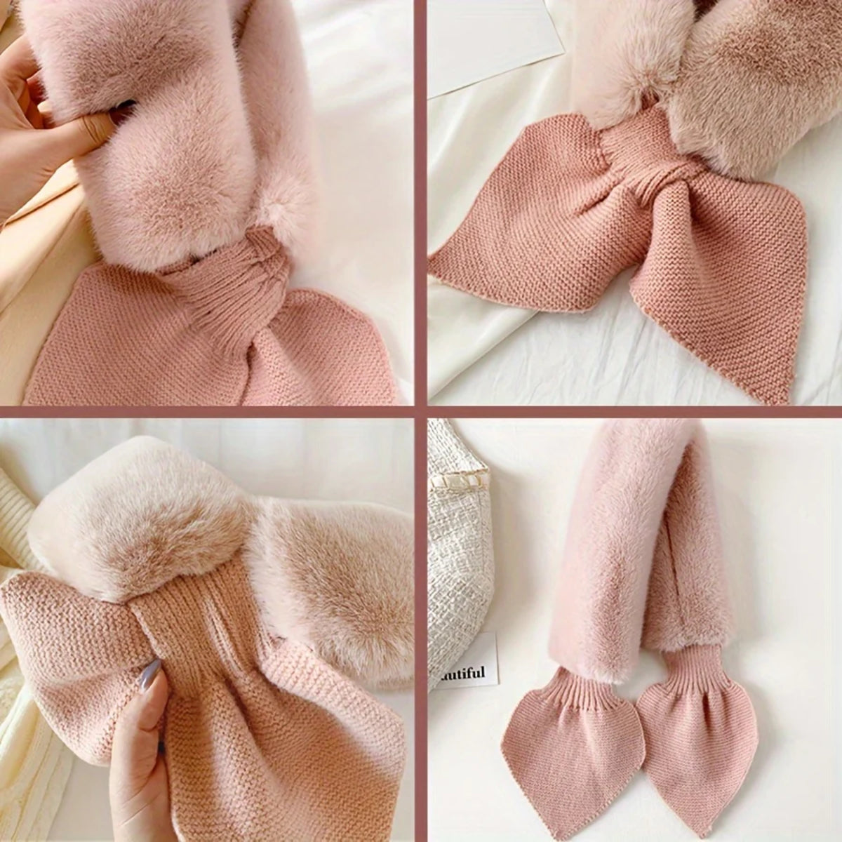 Women’s 3-Piece Winter Set – Hat Scarf and Gloves for Cold Weather