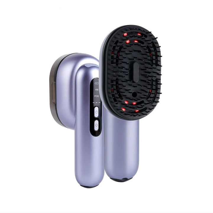 Hair Care Spray Massage Comb – Vibrating Scalp Massager and Oil Applicator Brush