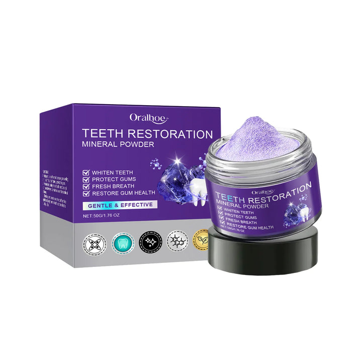 Purple Mineral Whitening Toothpaste – Stain Remover and Fresh Breath