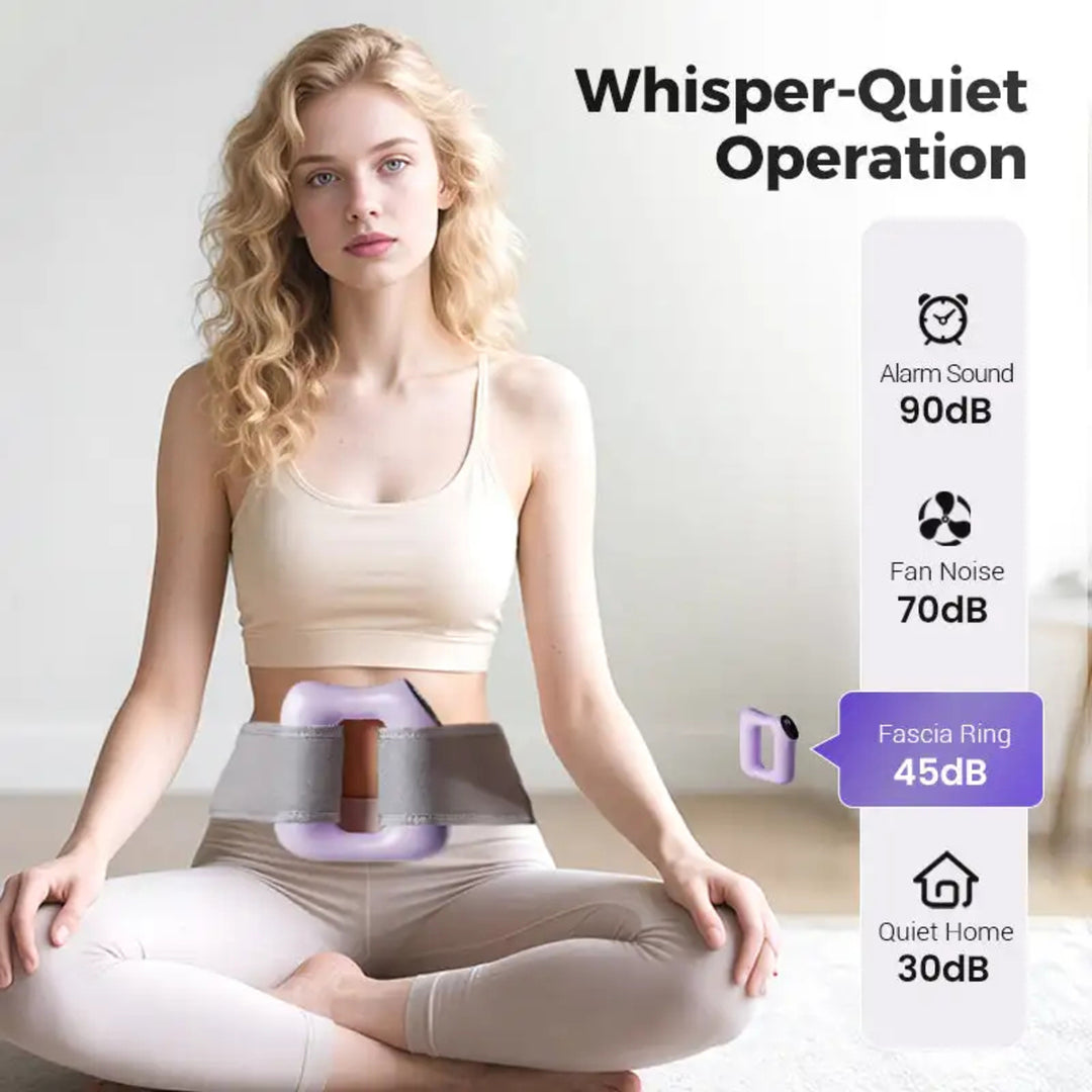 Full-Body Fascia Ring – Multifunction Vibration Fitness Massager for Deep Tissue