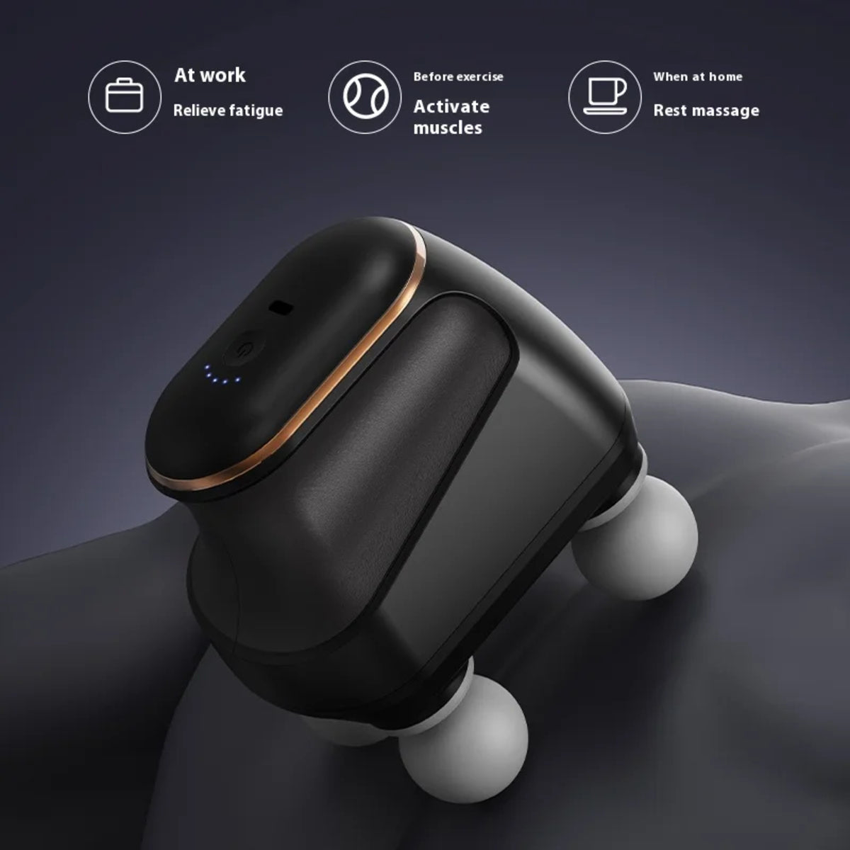 Deep Tissue Massager – Handheld Muscle Relief Tool