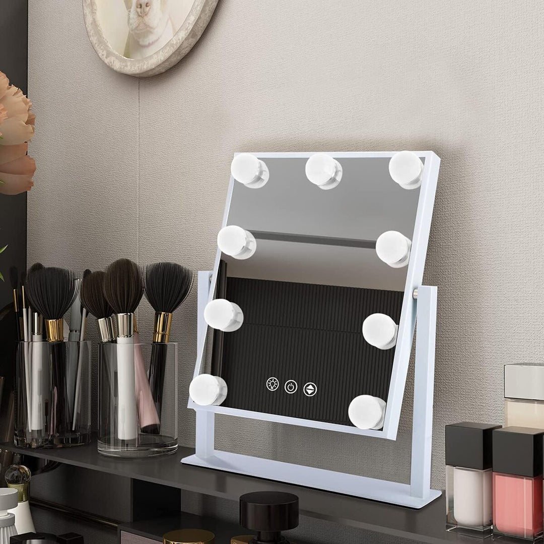 Hollywood Make-Up Mirror with Dimmable LED Bulbs