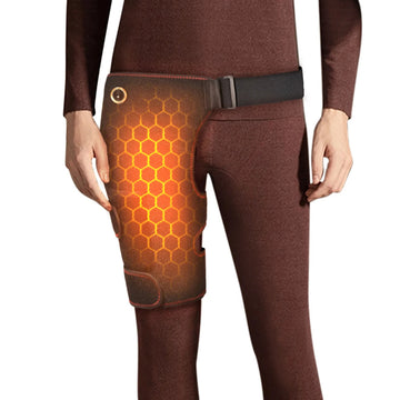 Heated Hip Support Brace – Electric Heat And Massage Pad