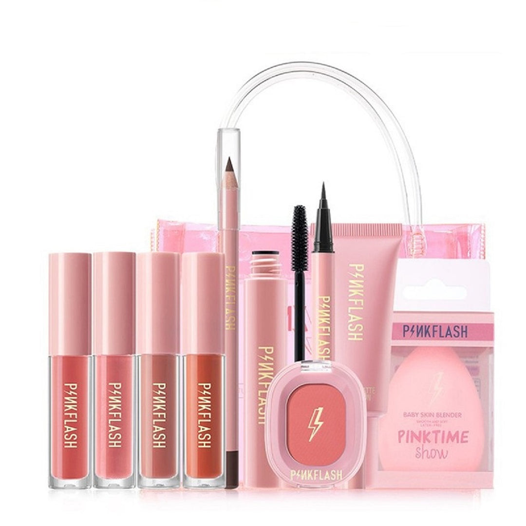 11 Pcs Full Makeup Set With Cosmetics Bag