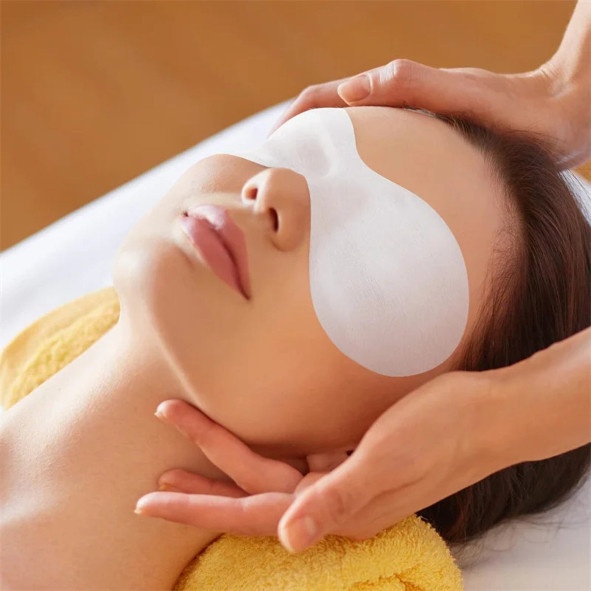 Disposable Eye Masks – Ultrathin Cotton Spa Eye Patches for Skin Care