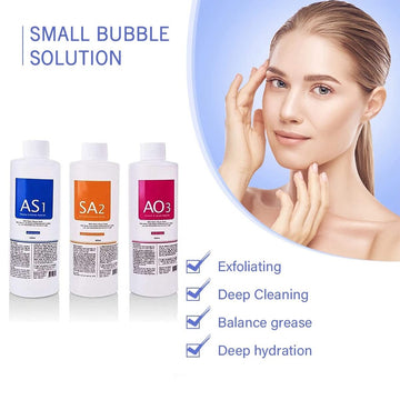 Facial Serum Kit – AS1 SA2 AO3 Aqua Peel Solutions for Hydra Machine