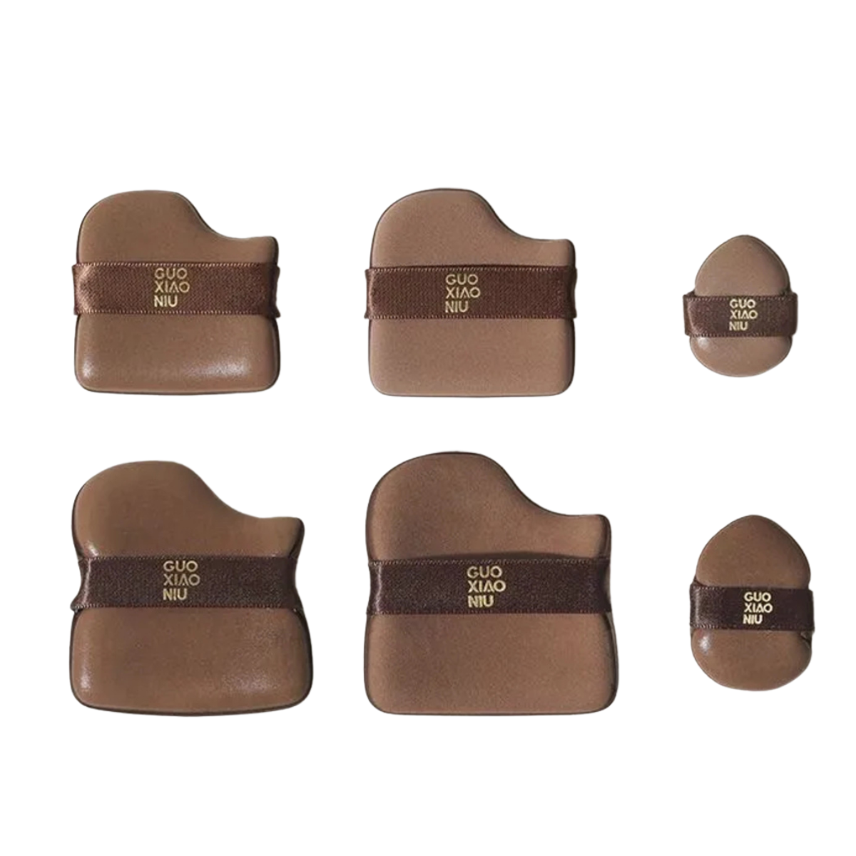 6Pcs Makeup Blender Puff – Foundation And Loose Powder Cosmetic Sponges