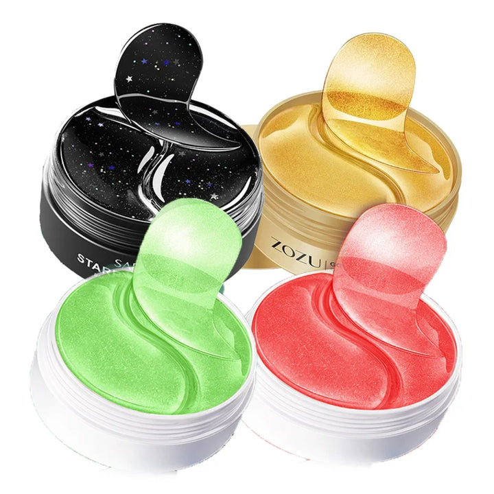240-Pc Crystal Collagen Under Eye Patches with Gold Hyaluronic Acid