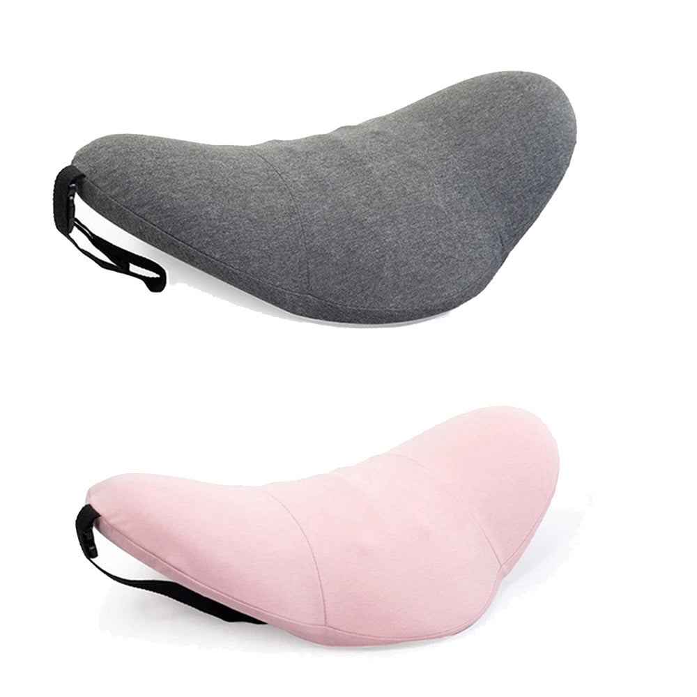 Lumbar Support Pillow for Sleeping Memory Foam for Lower Back Pain Relief