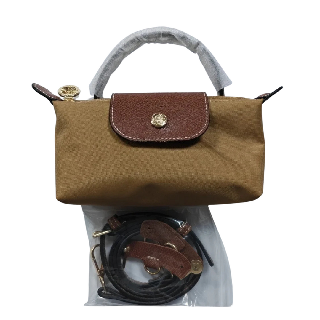 Mini French Dumpling Crossbody Bag – Phone and Coin Purse Satchel