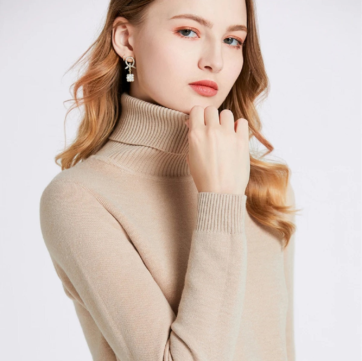 Women's Turtleneck Winter Thicken Sweater