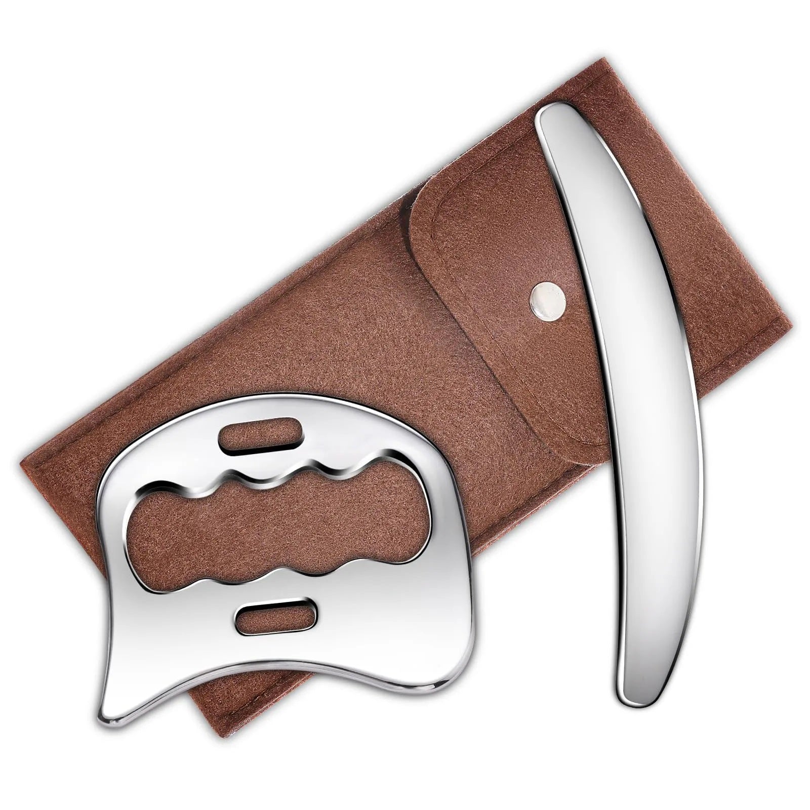 Stainless Steel Gua Sha Tool – Muscle Scraper for Massage and Recovery