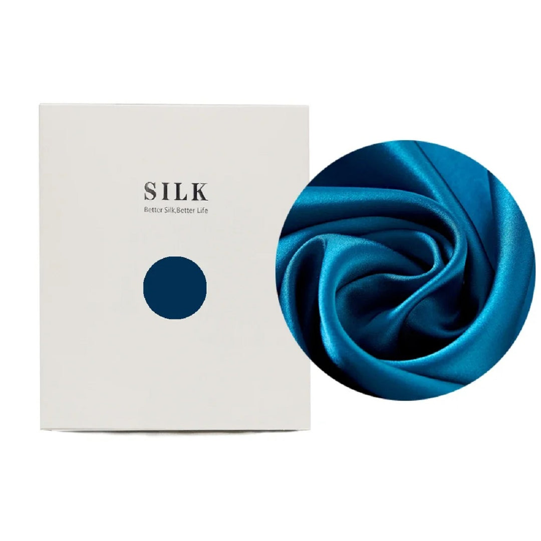 100% Mulberry Silk Pillowcase – Double-Sided Hidden Zipper Cool Touch