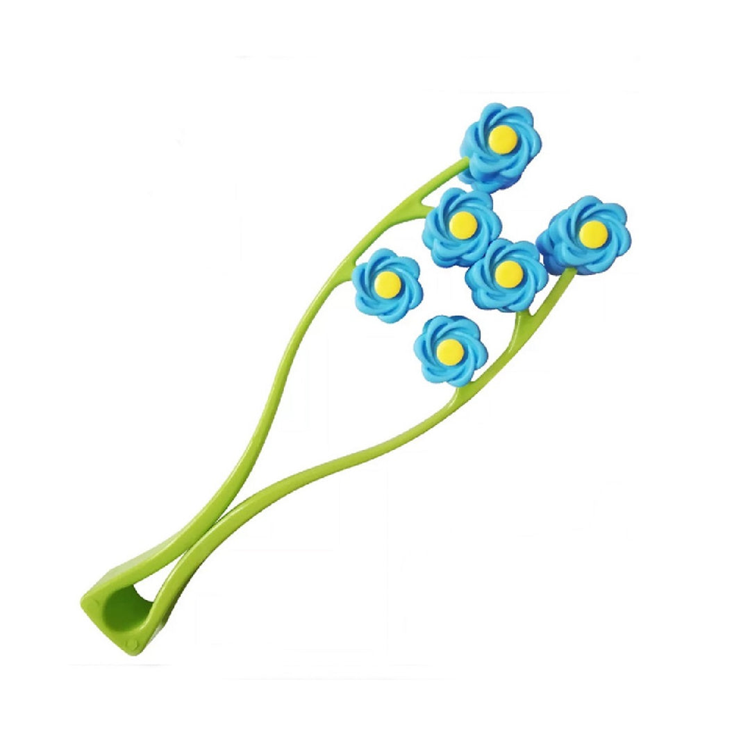 Flower Type Massage Roller for V Face Pull Tight Firming