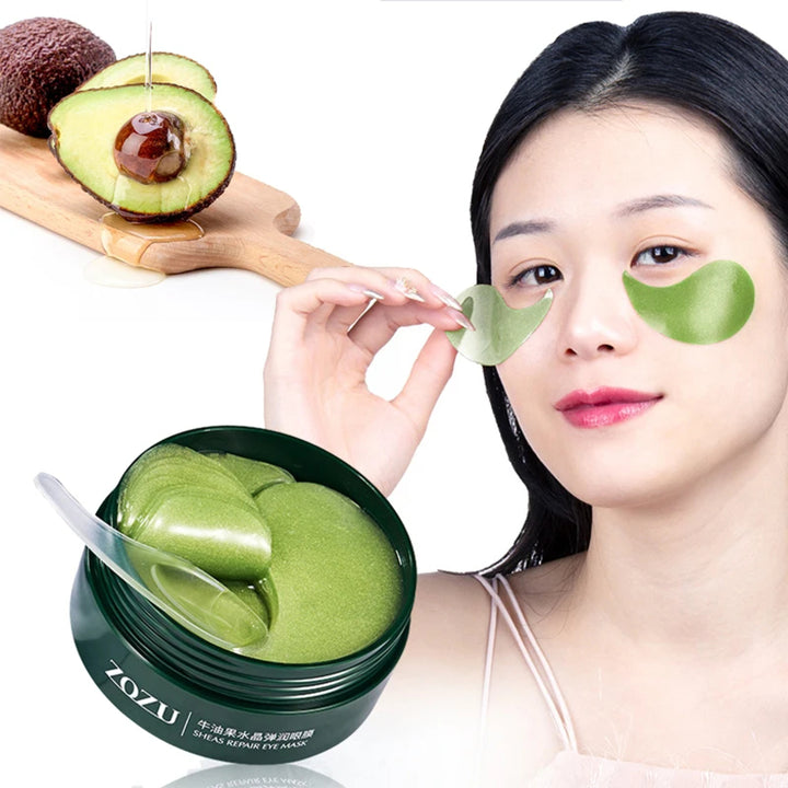 240-Pc Crystal Collagen Under Eye Patches with Gold Hyaluronic Acid