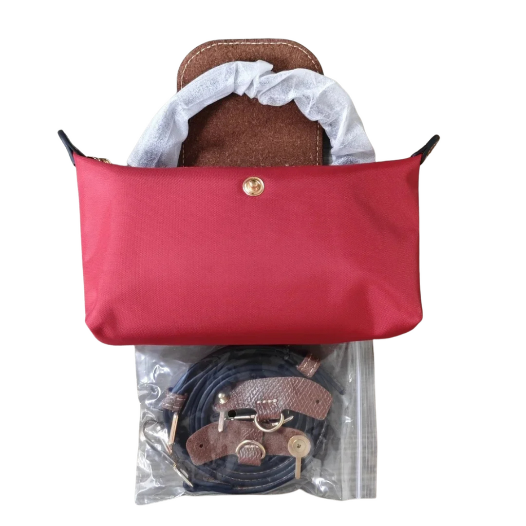 Mini French Dumpling Crossbody Bag – Phone and Coin Purse Satchel