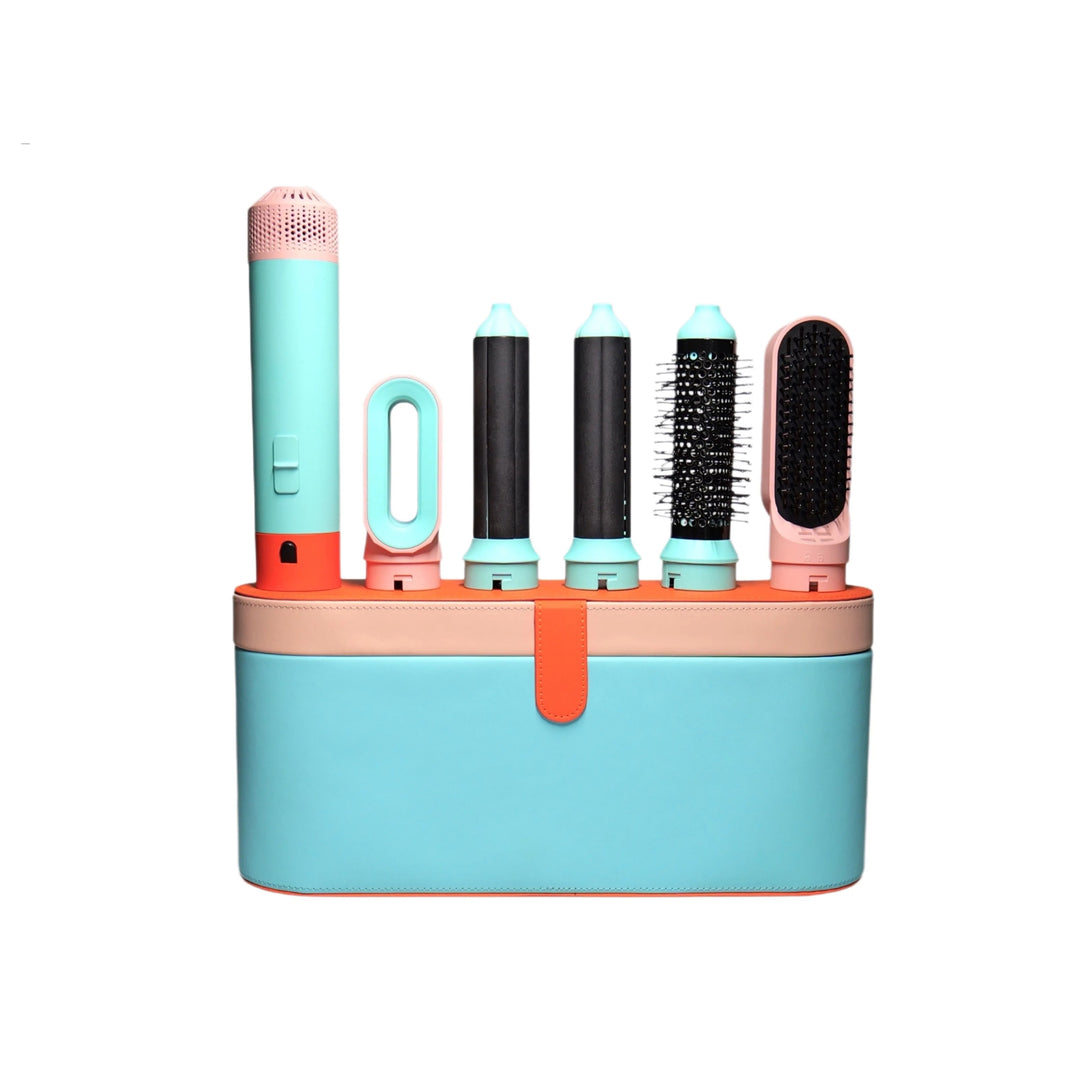 5-in-1 Hair Multi Styler – Hair Dryer with Curling Barrel and Hot Air Brush