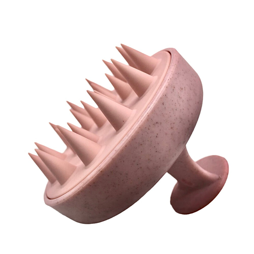 Silicone Head Wash Care Hair Scalp Massage Comb Shower Brush