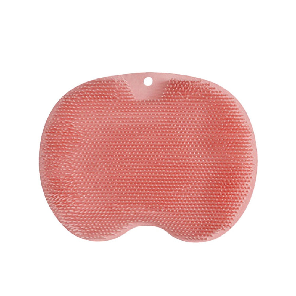 Exfoliating Shower Massage Scraper Back Brush Bath Mat Body Cleansing