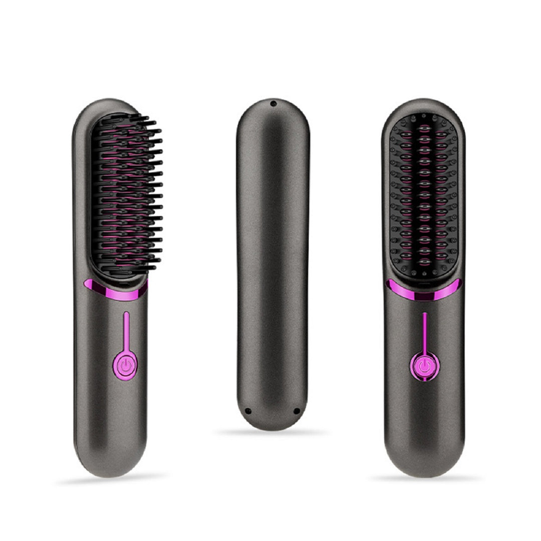 Wireless Hair Straightener Anti-scalding Heating Comb