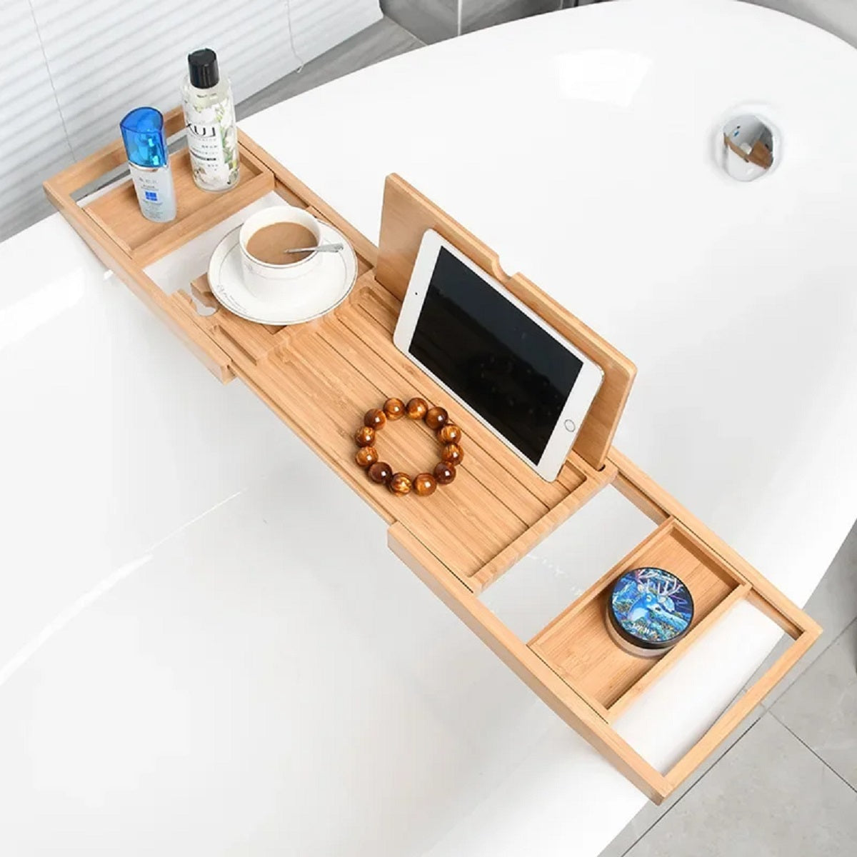 Bamboo Bathtub Tray