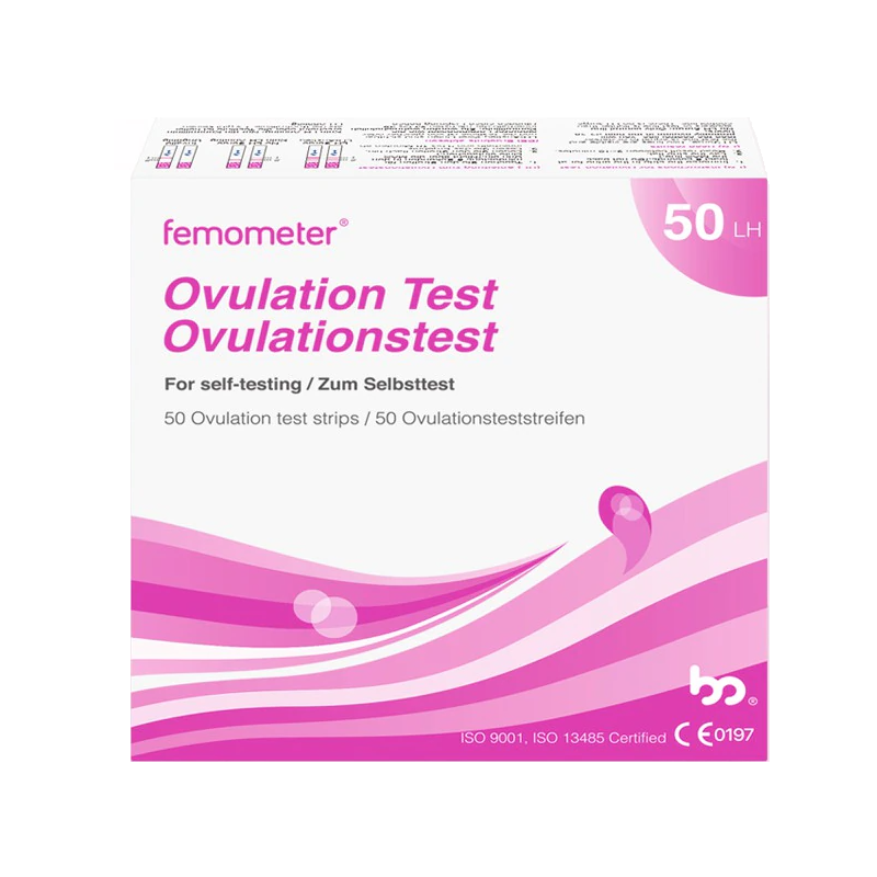 50 PCS Femometer Ovulation Test Strips Kit