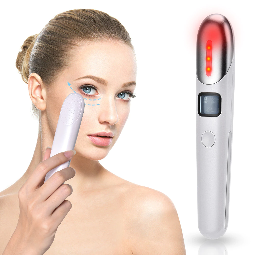 EMS eye massager red light therapy anti aging eye care