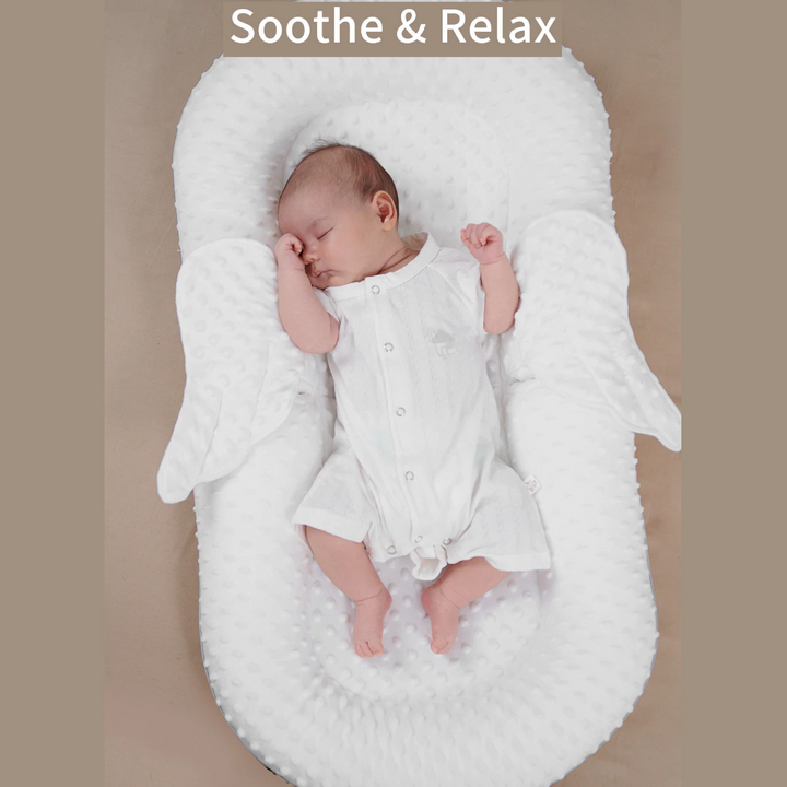 Portable baby nest infant lounger bed