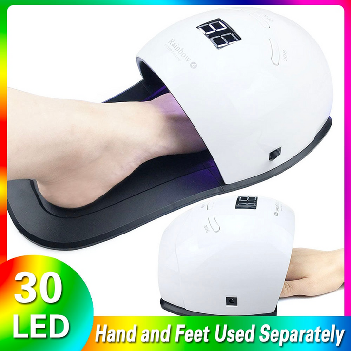 Lamp nail dryer manicure device