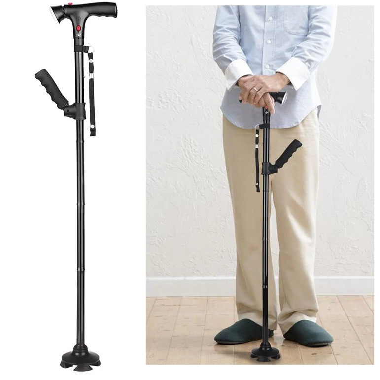 Walking cane for men & women - free standing cane