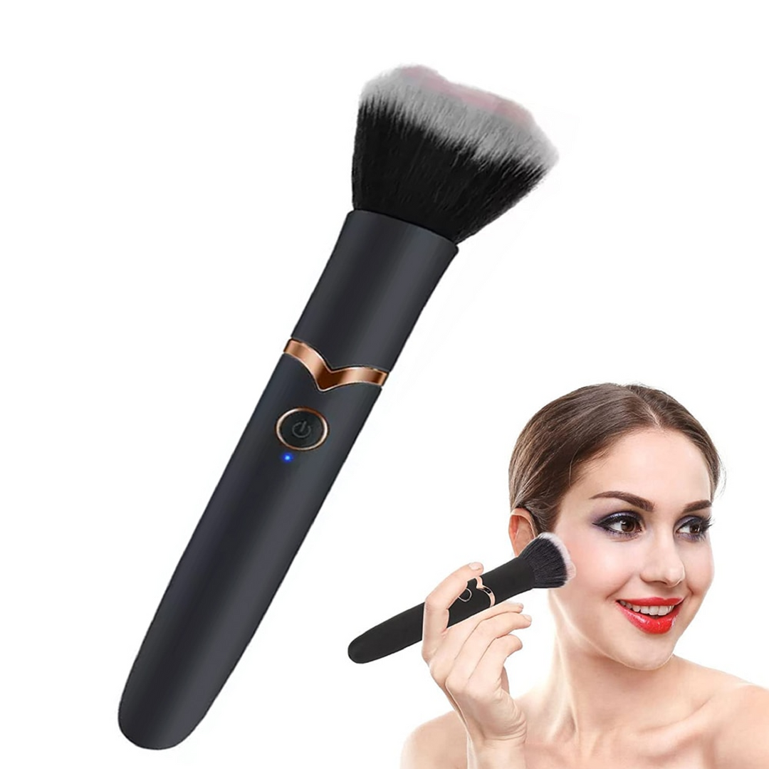 Electric makeup brush automatic rotating