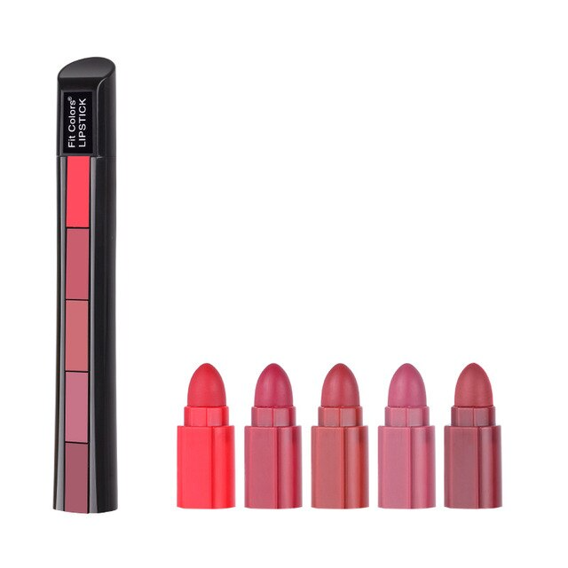 5 in 1 velvet matte compact lipstick