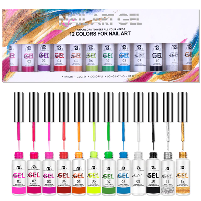 Nail Art Gel Polish Kit iciCosmetic