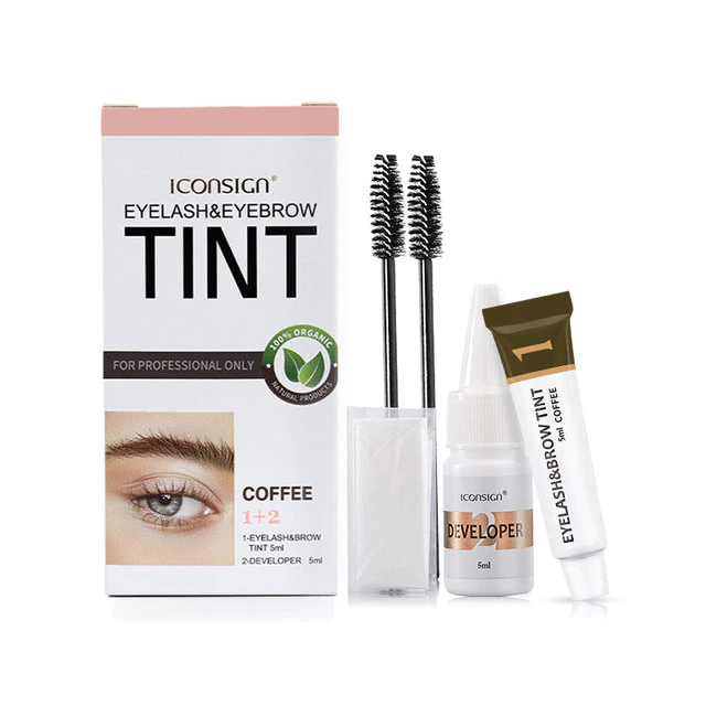 Eyelash dye eyebrow tint iciCosmetic