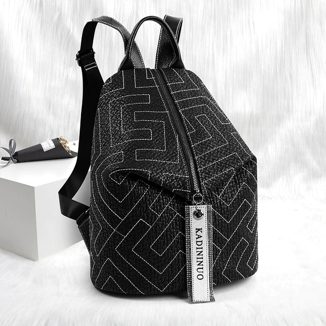 Genuine Leather Backpack iciCosmetic