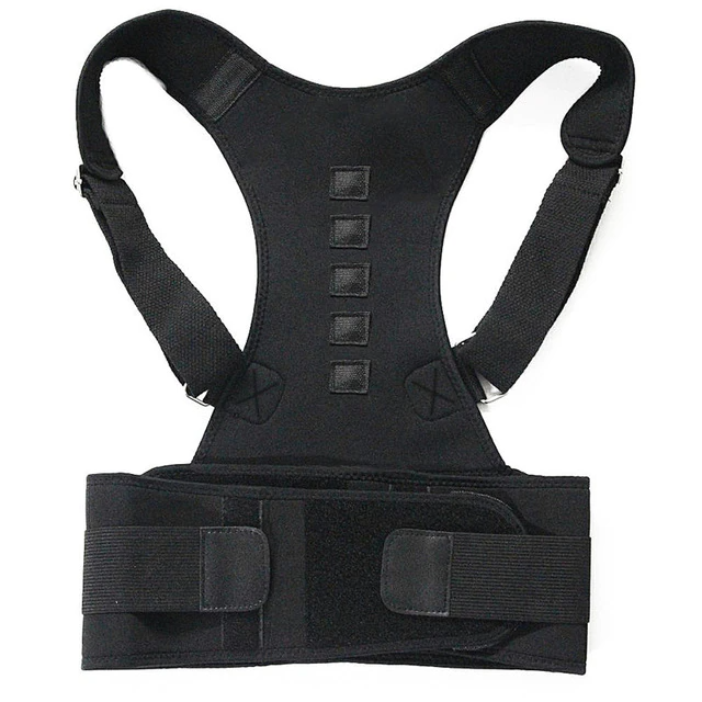 Magnetic therapy posture corrector