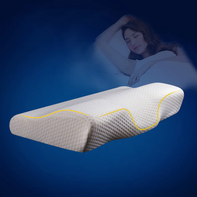 Ergonomic Orthopedic Memory Foam Bedding Pillow Neck protection
