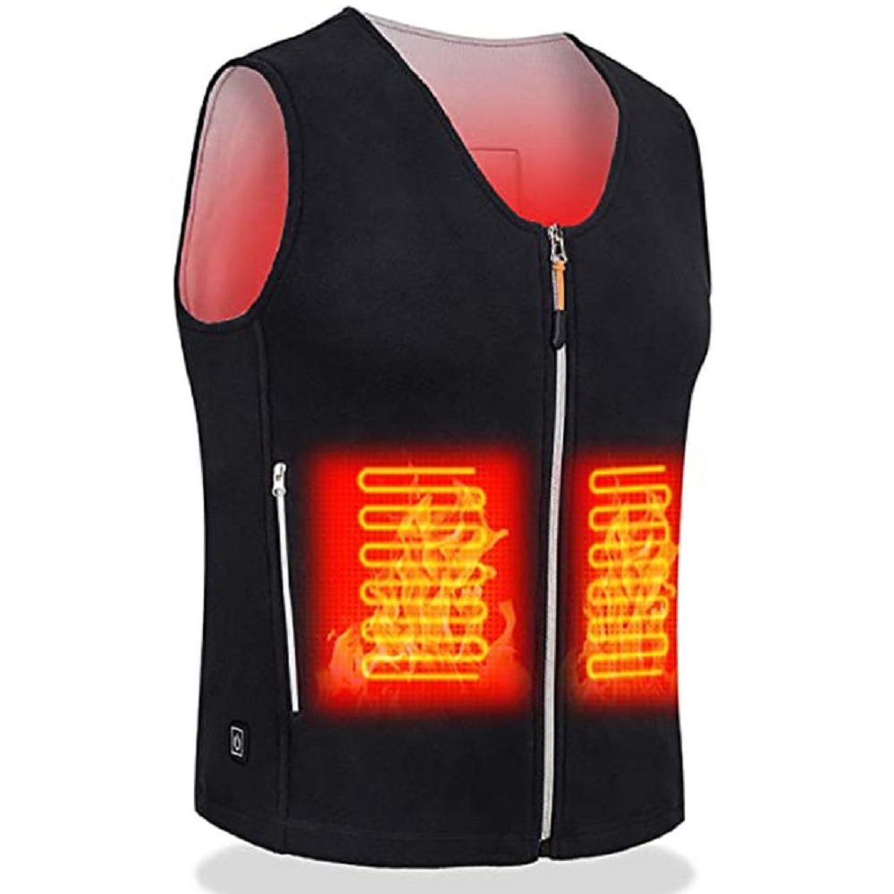 Unisex warm electric vest thermal waistcoat heated jacket