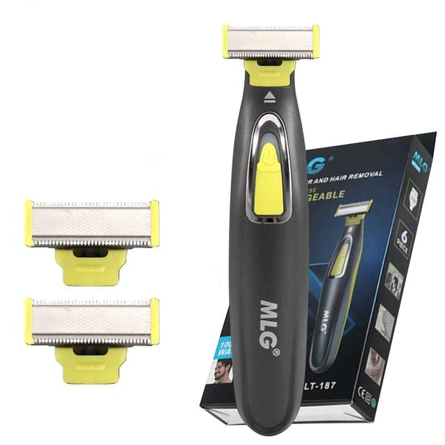 Washable rechargeable electric shaver