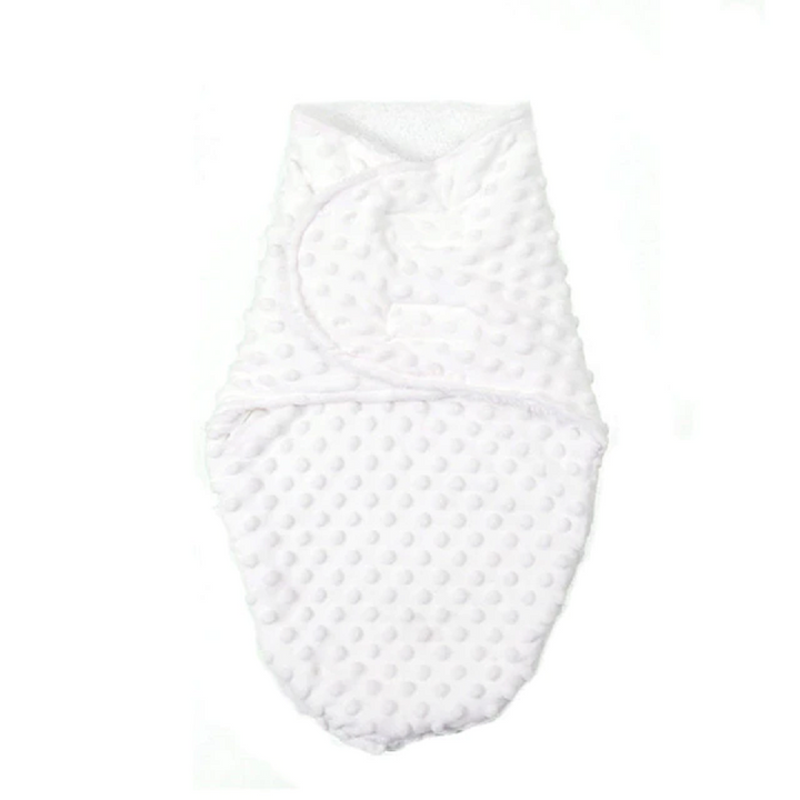 Newborn wrap swaddle warm soft fleece blanket