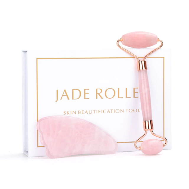 Natural jade roller