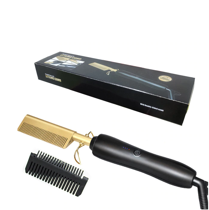 Professional Electrical Pressing Hair Comb iciCosmetic