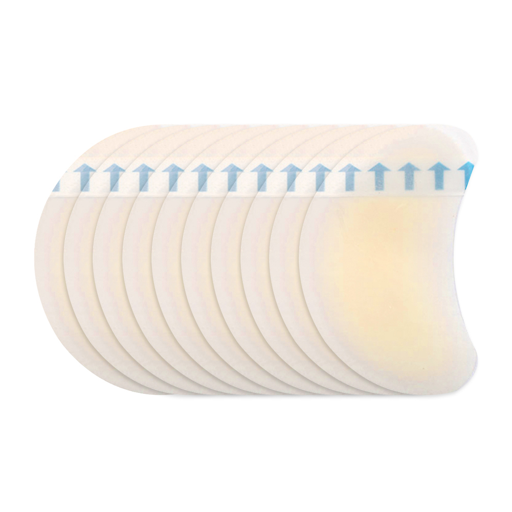 10Pcs soft gel high heel foot patches