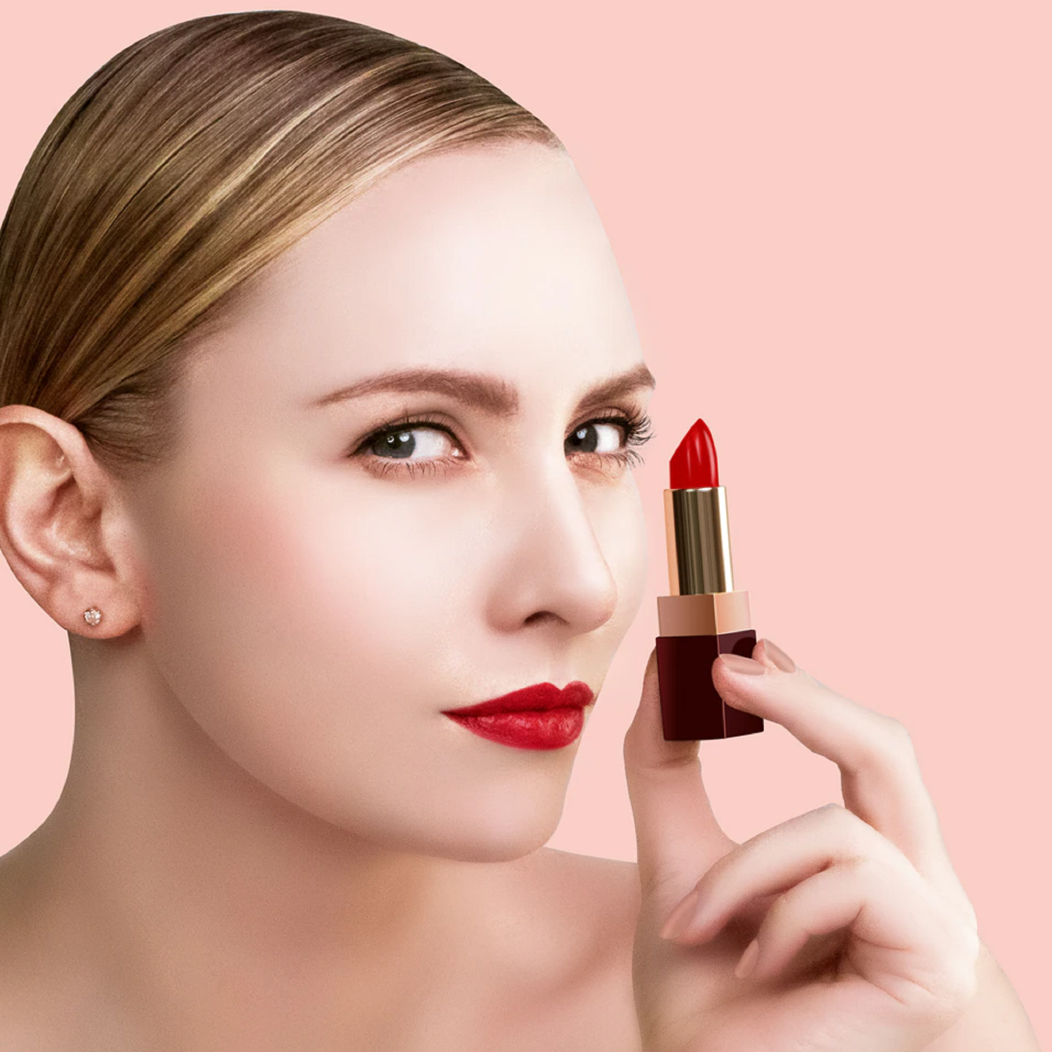 Moisturizing velvet shiny lipstick