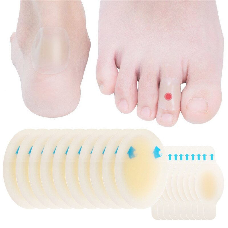 10Pcs soft gel high heel foot patches