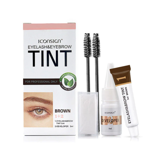 Eyelash dye eyebrow tint iciCosmetic