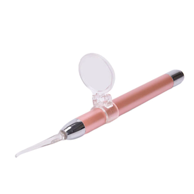 LED flashlight earpick baby ear cleaner with magnifier